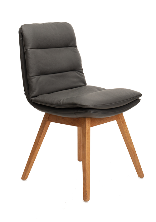 Stuhl Padi mit Untergestell Holz fix