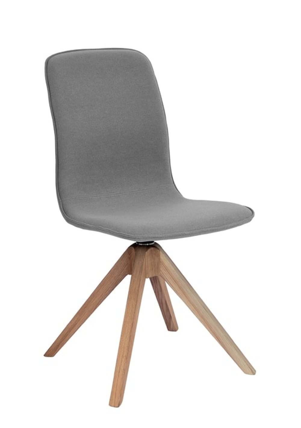 Stuhl Malo mit Untergestell Holz drehbar