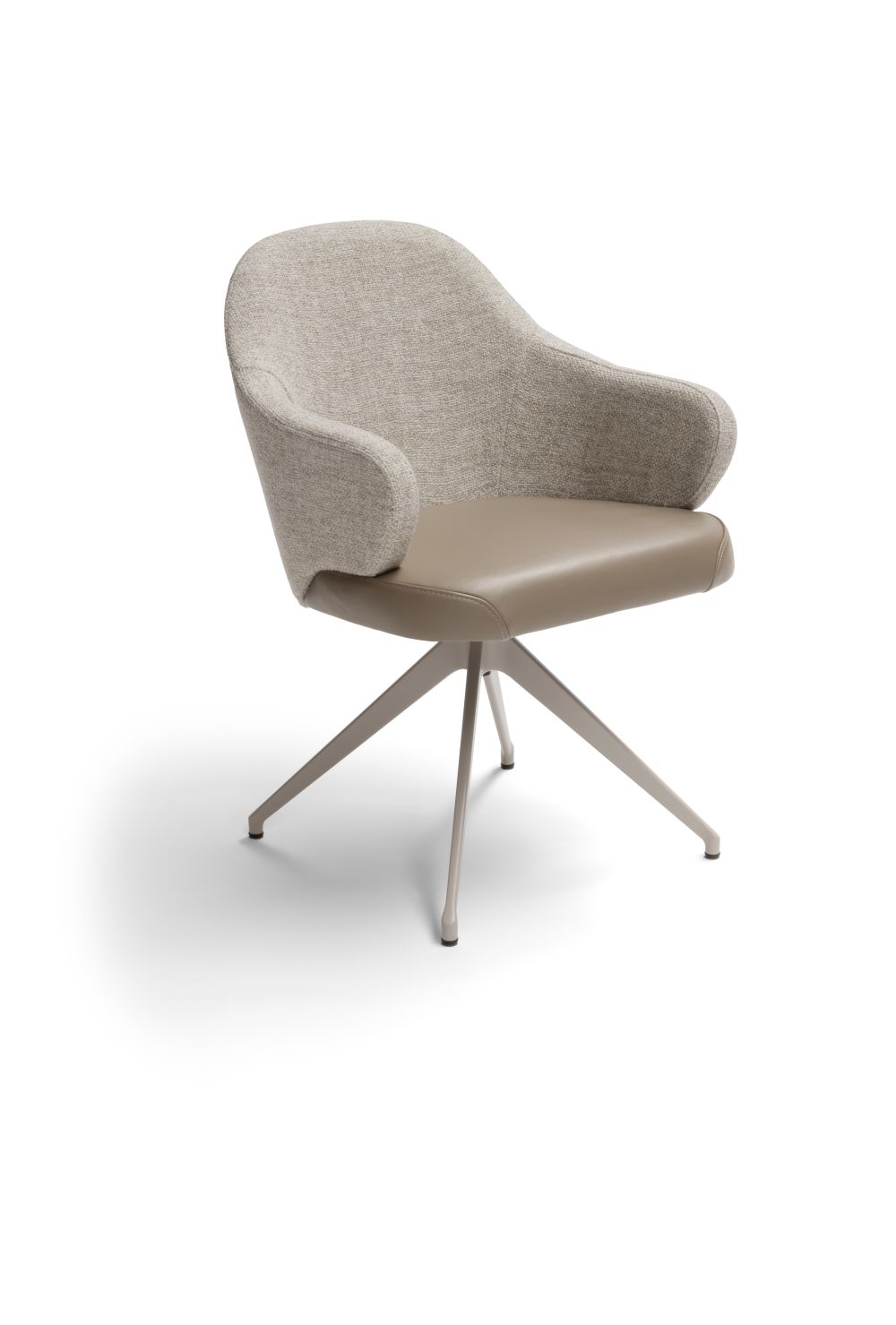 Stuhl Linq mit Untergestell in Metall drehbar