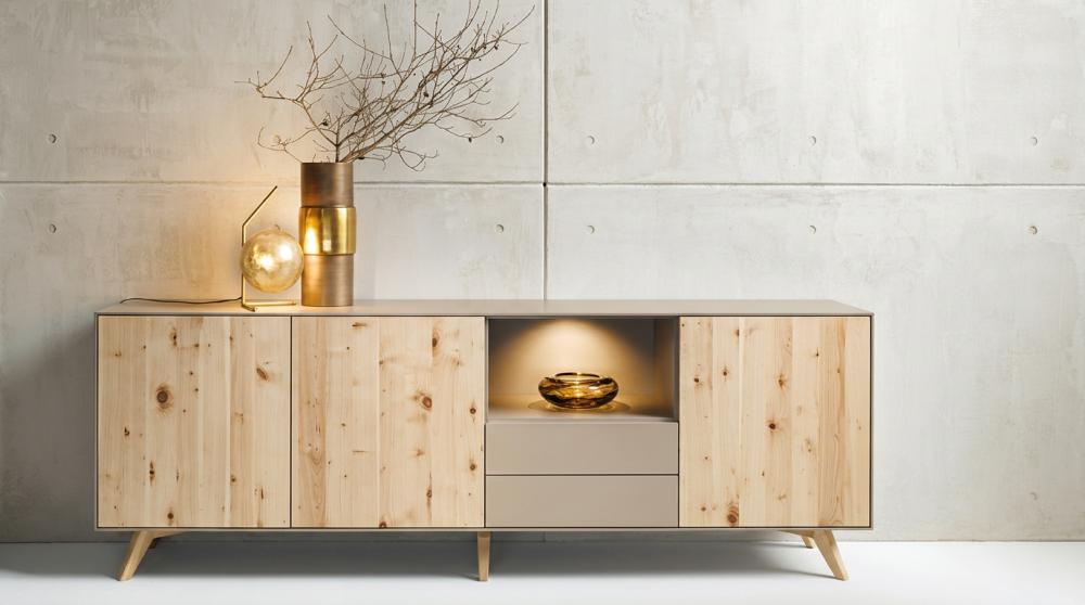 Anrei Sideboard in Zirbe massiv