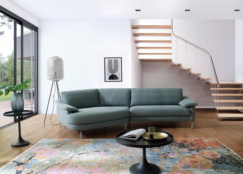 Activineo Bionda Kuschelelement, 120 cm, in grauer Stoffausführung, modernes Design.