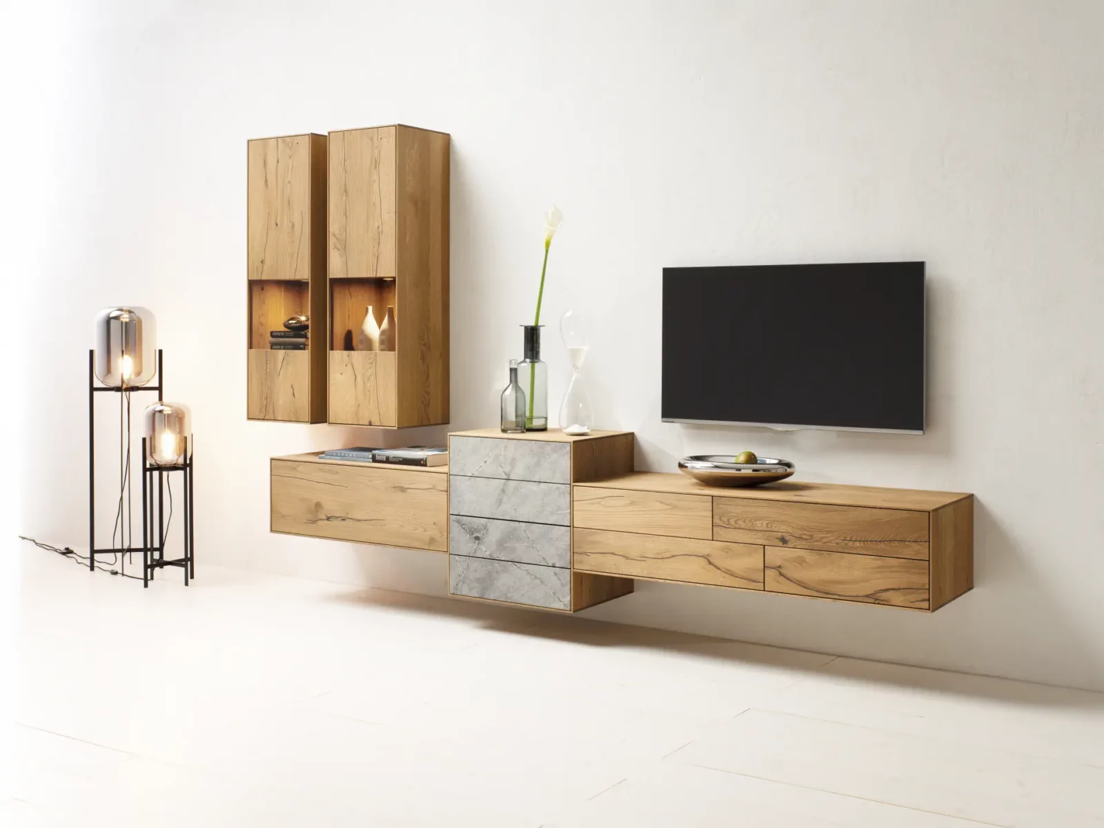 Puro stone pu st 20 in asteiche balkeneiche gebuerstet barrique geoelt