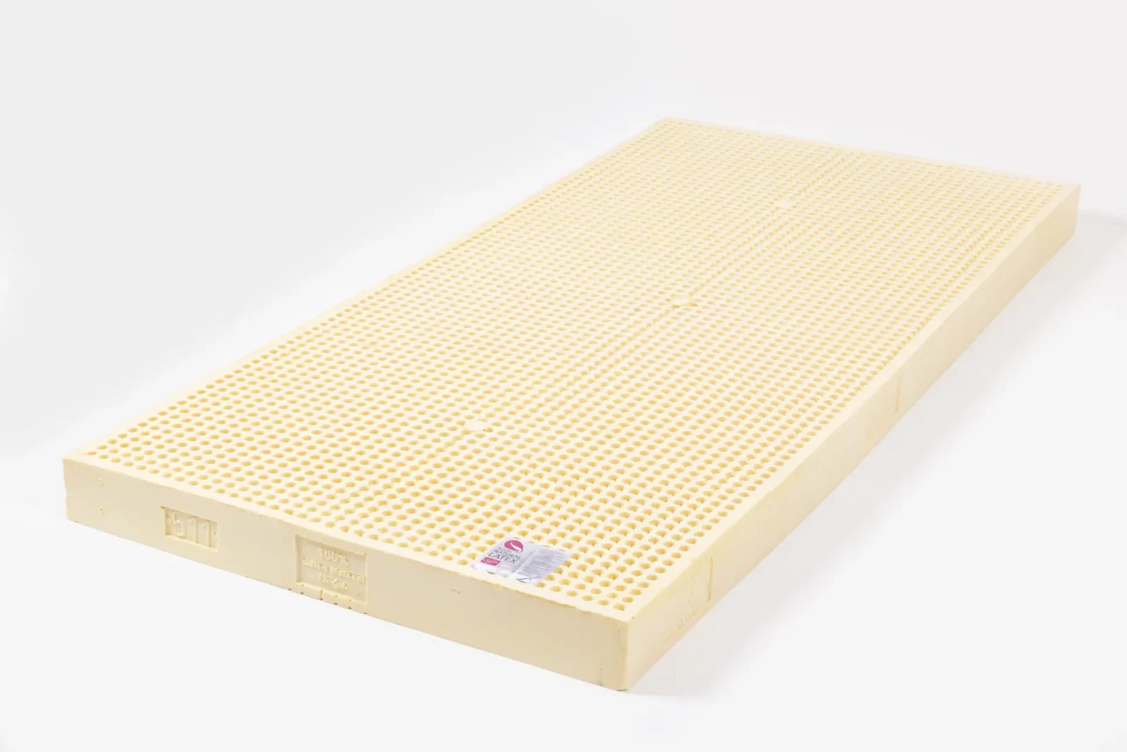 Hüsler Nest DuoComfort Matratze mit 10 cm Latexkern, beige.