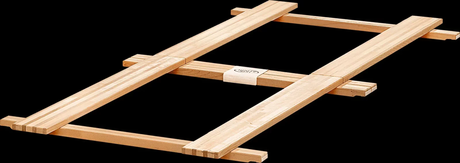 Hüsler Nest Einlegerahmen aus hellem Holz, Modell Standard, starr.