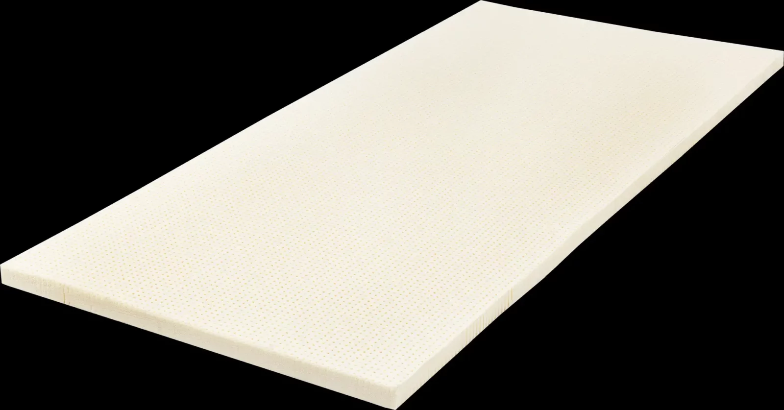 Hüsler Nest Pure Topper, cremefarben, aus hochwertigem Material gefertigt.